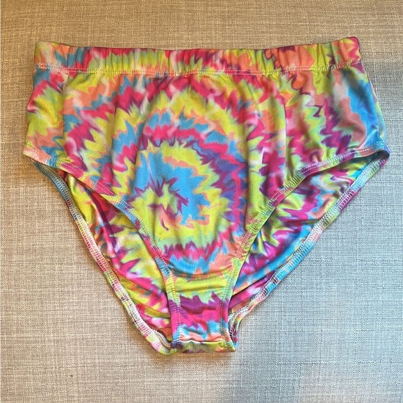 Dolls Kill Club Exx matching Tie Dye Festival Set - Picture 2 of 5